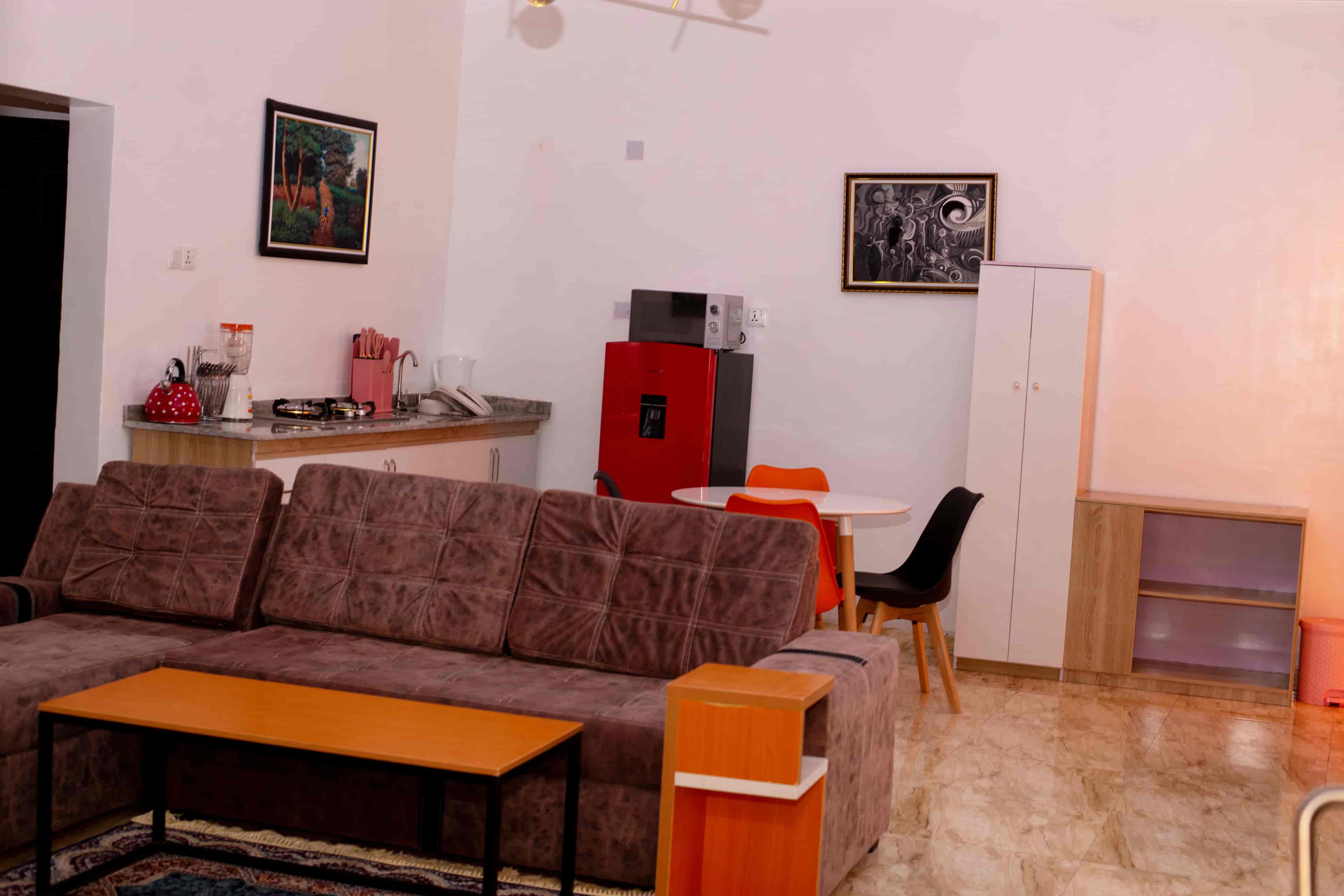 Modern & comfortable living room