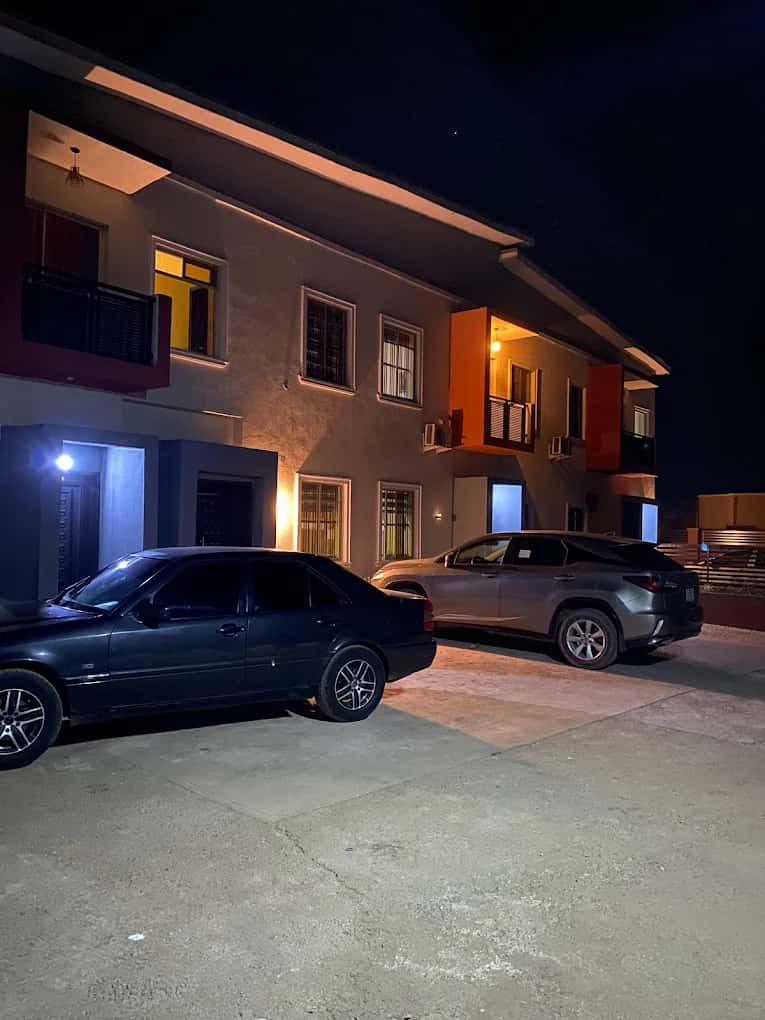 Compound view at night